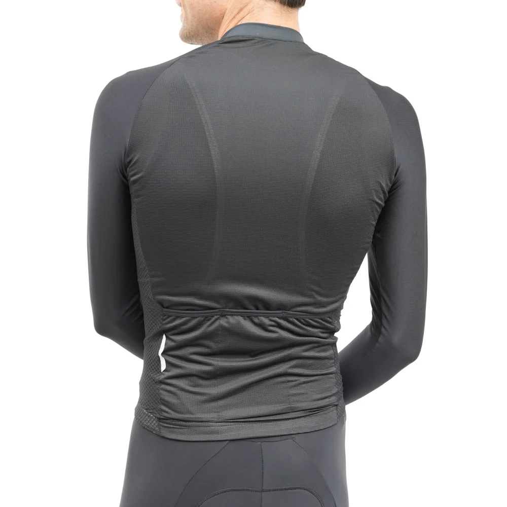 Aero Long Sleeve Jersey - Black - Image 2