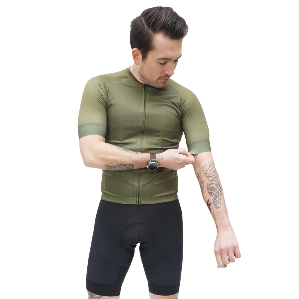 Pro Aero II Jersey Olive - Image 3
