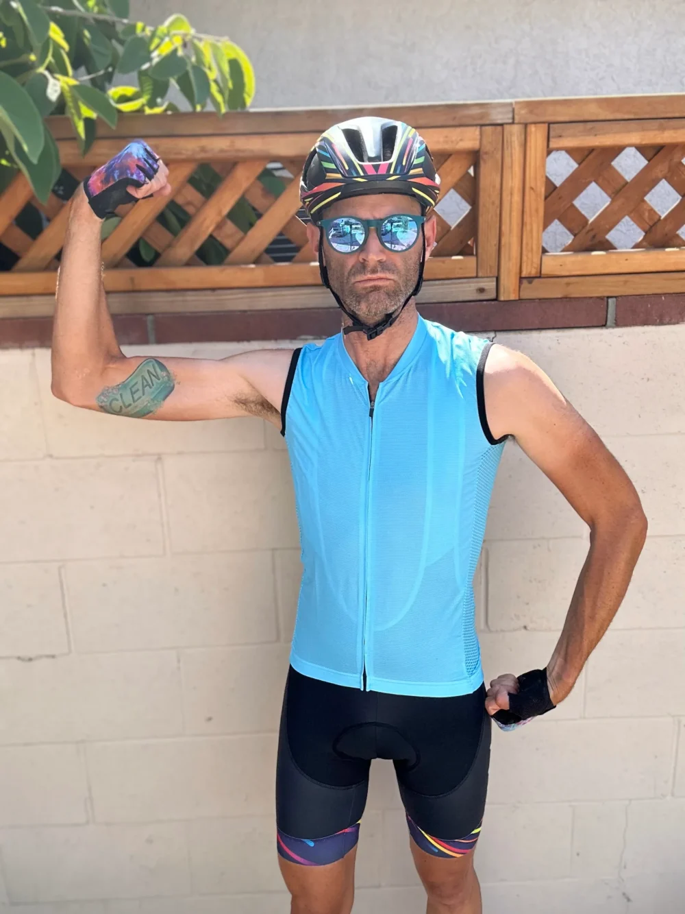 Pro Summer Sleeveless Jersey Celeste - Image 3