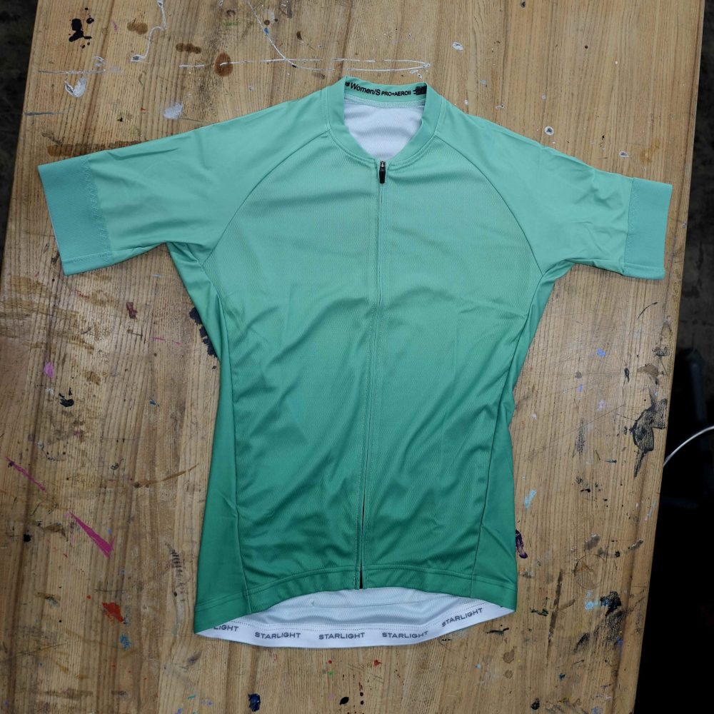 Women's Pro Aero II Jersey Mint Fade - Image 4