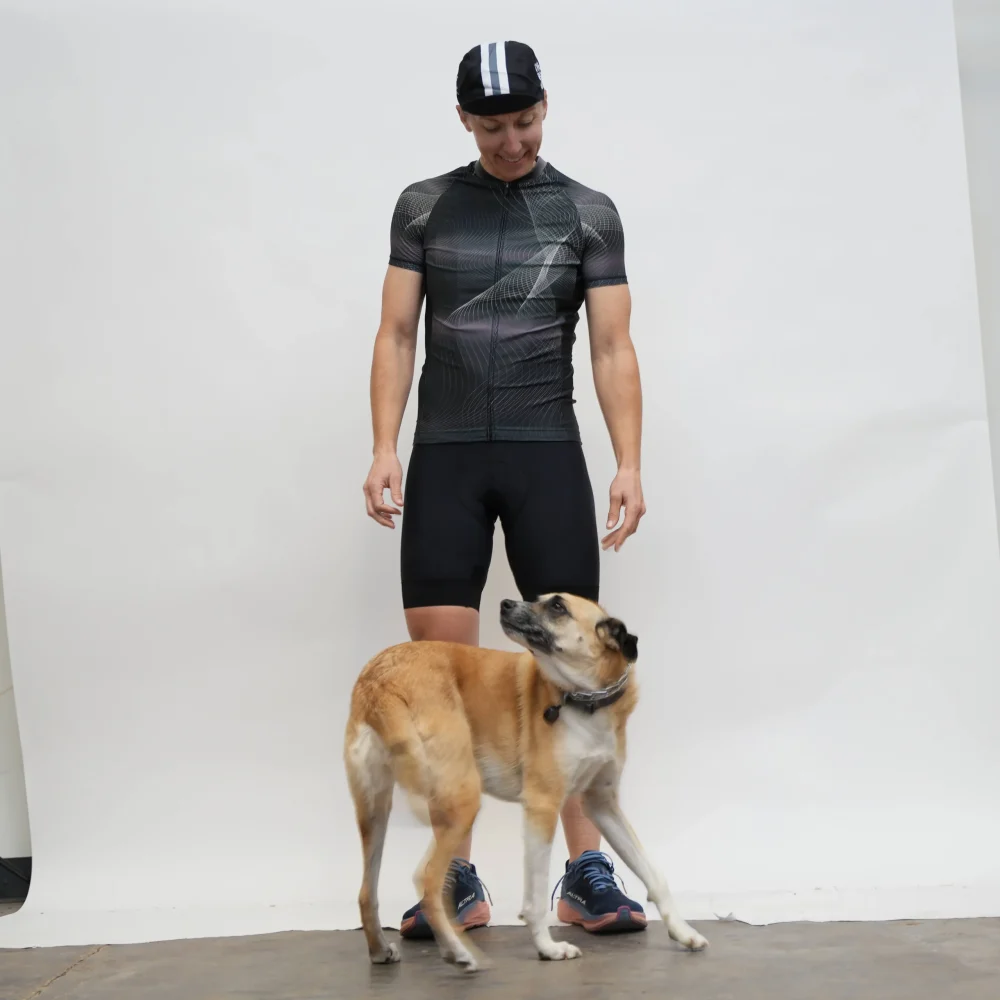 Women's Pro Summer Jersey Black Spring Design - Image 3